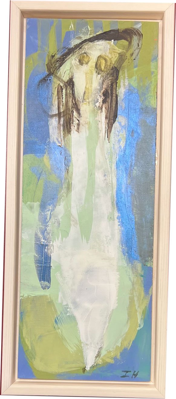 Maleri af Inge H�rup, Relief