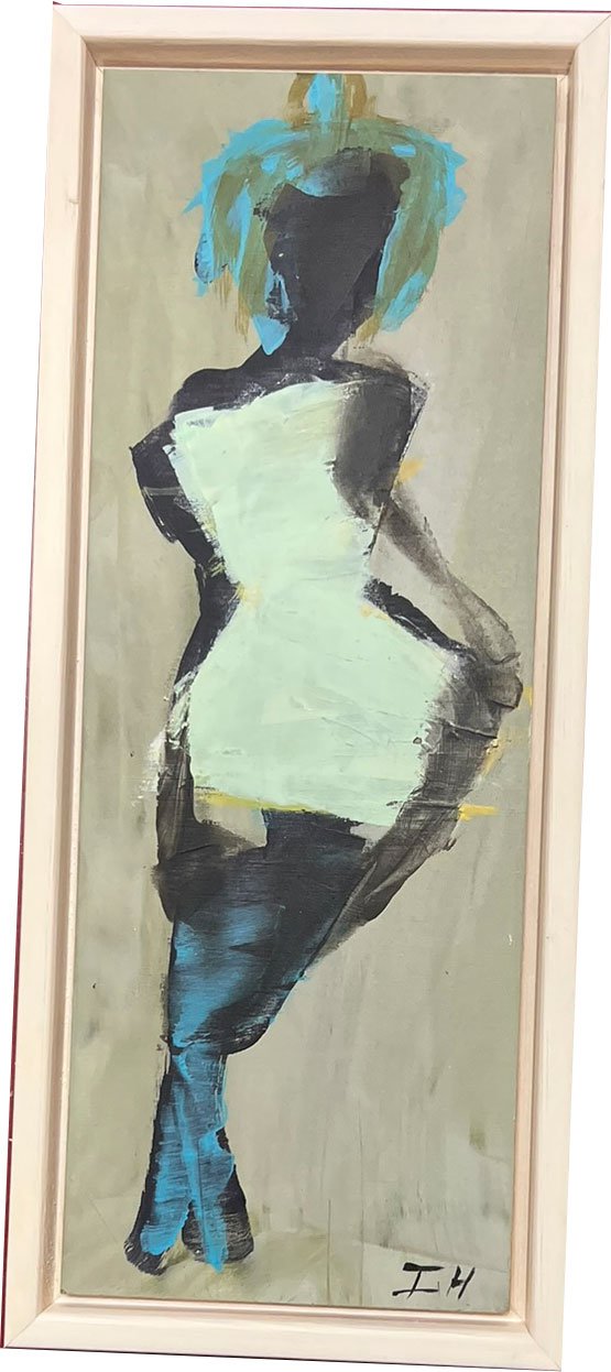 Maleri af Inge H�rup, Relief