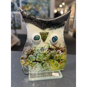 Ugle i glas til fyrfadslys af Azra Junuzovic