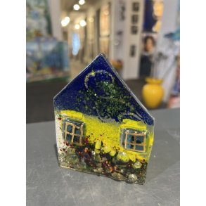 ugle i glas til fyrfadslys af Azra Junuzovic