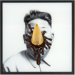 Splash - Nordkorea, 3D billede fra Italienske Sequence 30x30cm