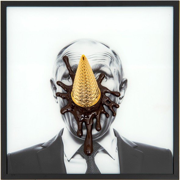 Splash - Russia, 3D billede fra Italienske Sequence 30x30cm