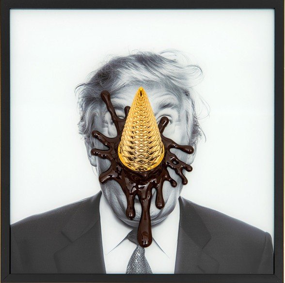 Splash - USA, 3D billede fra Italienske Sequence 30x30cm