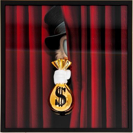 Moneybag,  3D billede fra Italienske Sequence 30x30cm