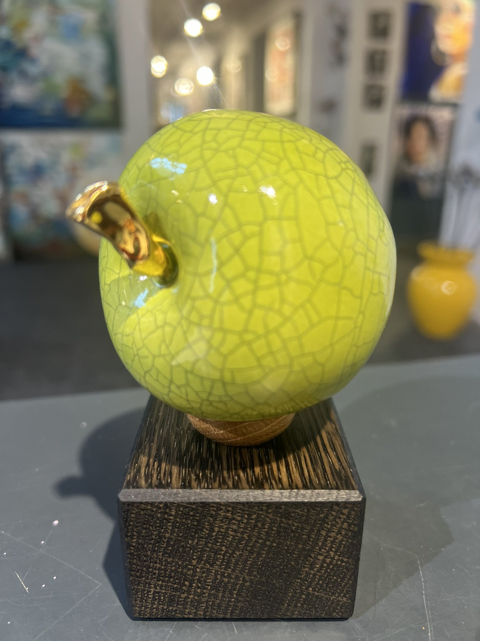 Porcel�n vinprop �ble gr�n - Stela