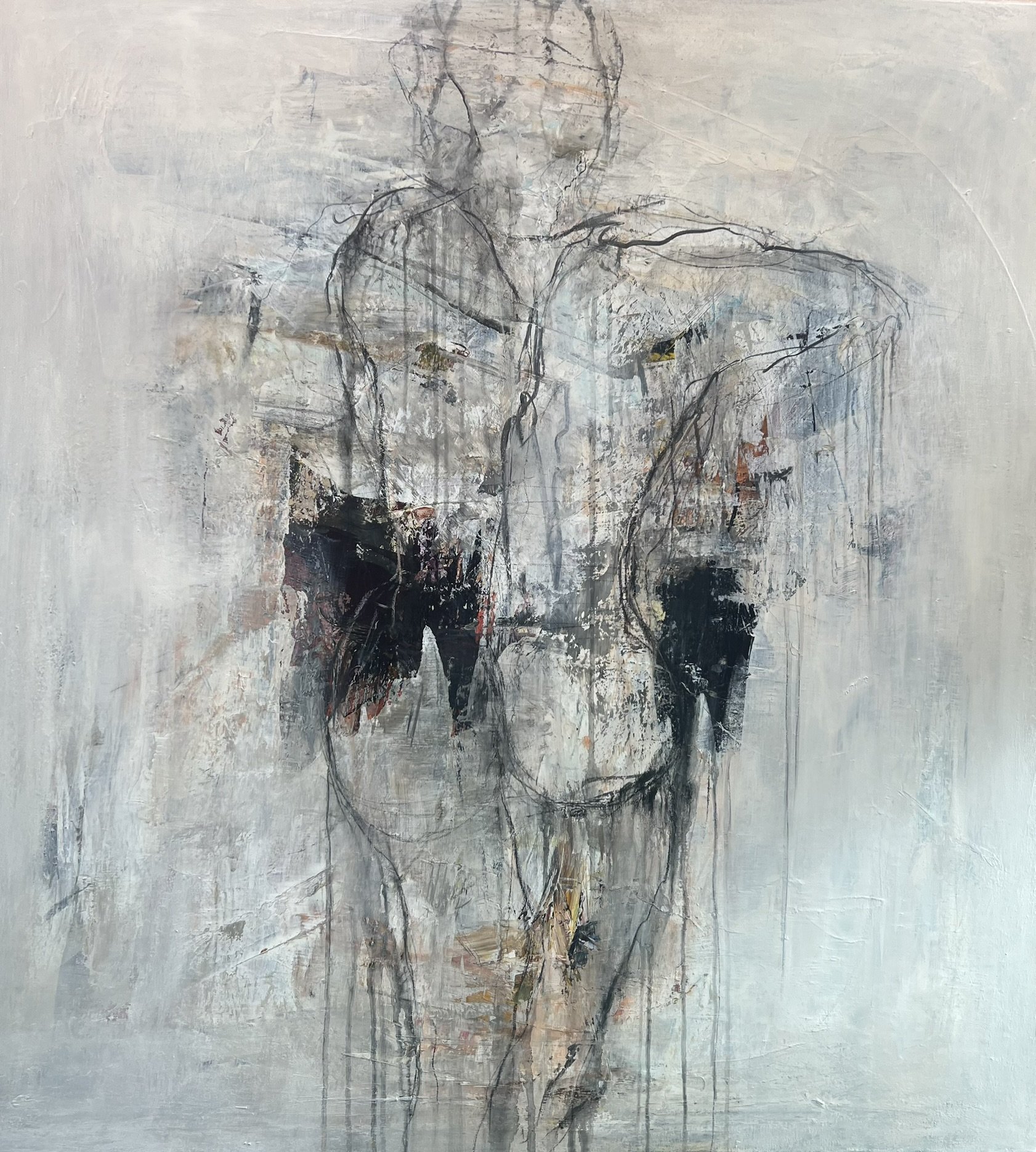 Maleri Susanne Gemmer 100x110cm