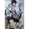 Maleri af Inge H�rup, 136x90 The rider