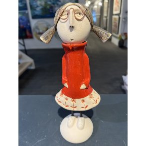 Gode Venner, keramikskulptur af Anka Christob