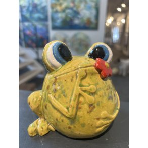 Kys Fr�en, keramik af Anka Christob