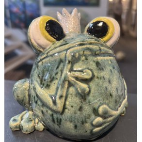 Kys Fr�en, keramik af Anka Christob