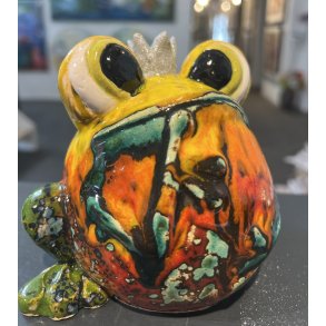 Kys Fr�en, keramik af Anka Christob