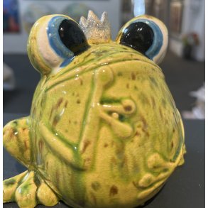 Kys Fr�en, keramik af Anka Christob