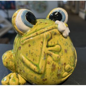 Kys Fr�en, keramik af Anka Christob