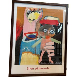 Leif Sylvester indrammet plakat 30x40cm 