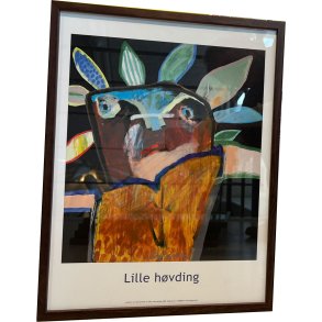 Leif Sylvester indrammet plakat 30x40cm 