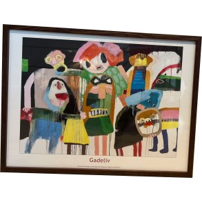 Leif Sylvester indrammet plakat 30x40cm 