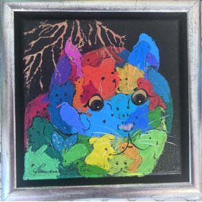 Looking for you, 15x15cm af Jannie Kloster