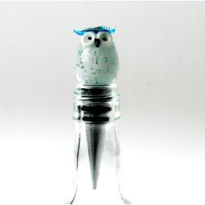 Vinprop i glas, Bl� ugle