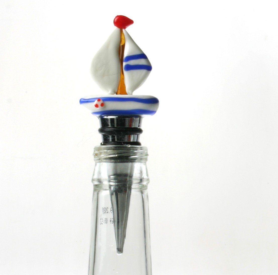 Vinprop i glas, skib