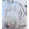 Abstrakt maleri af Rie Br�dsgaard, maleri 90x100cm
