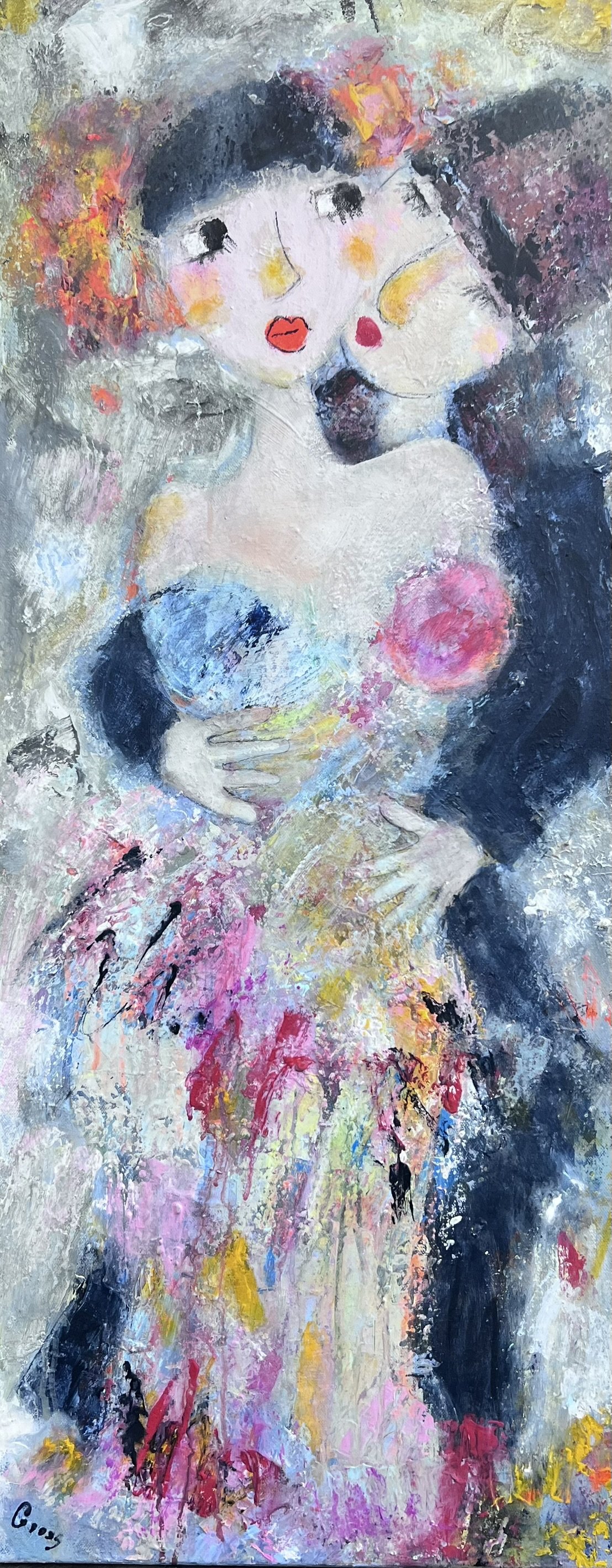 Inge Merete Gross, 40x100cm