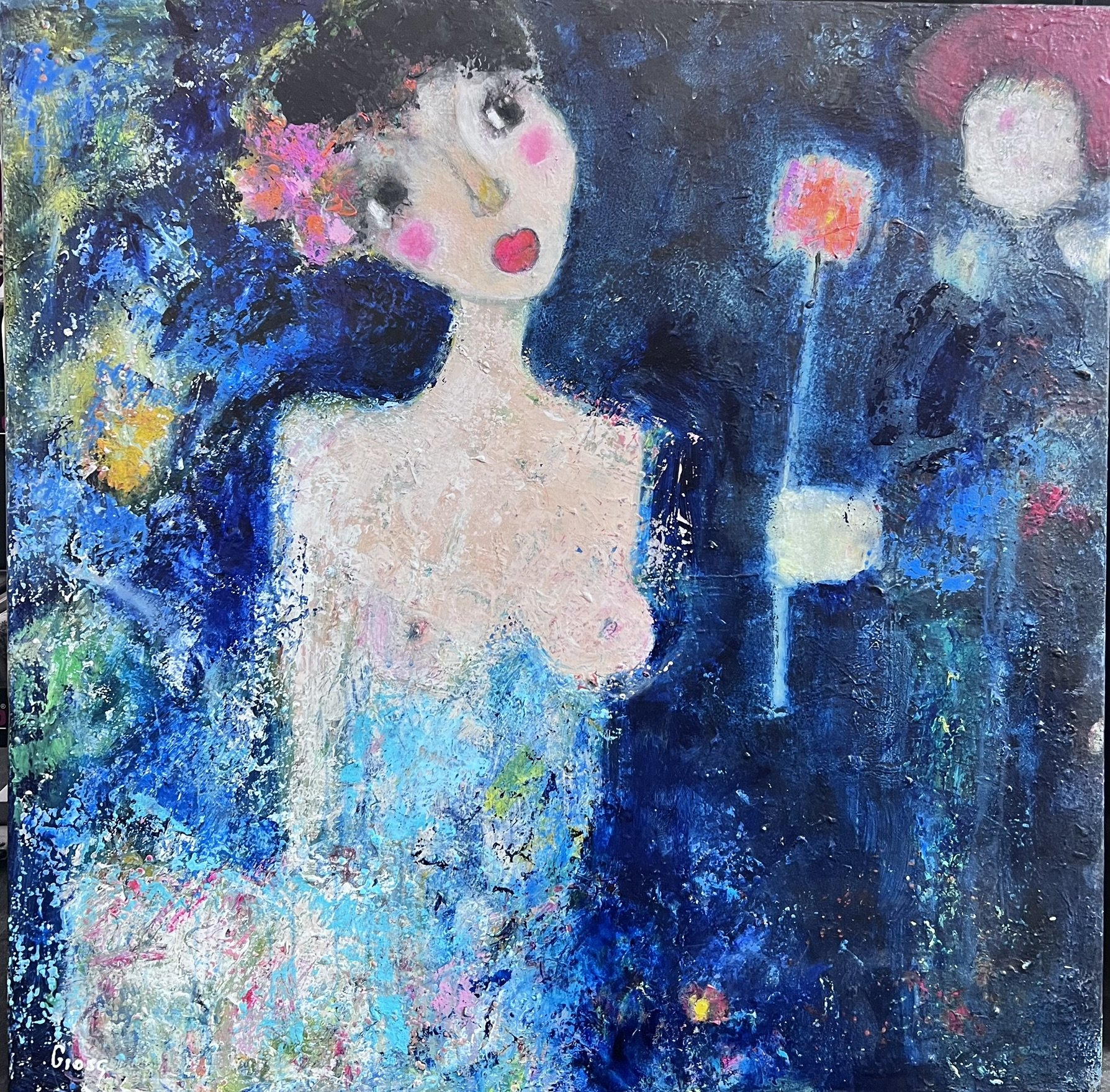 Inge Merete Gross, 80x80cm