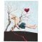 K�rlighedsbarn 3 50x60cm maleri af Birketr� af Anne Mette Harkes