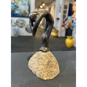 Bronceskulptur af Lisbeth Gundersen