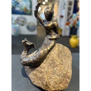 Den lille havfrue, Bronceskulptur af Lisbeth Gundersen