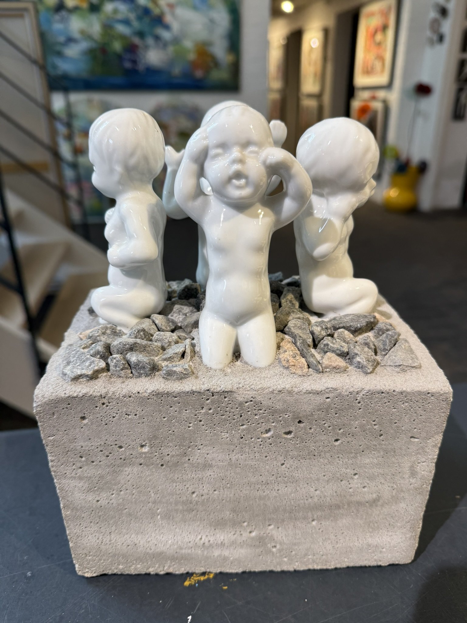Pinerne, Skulptur Karen Sennefelder