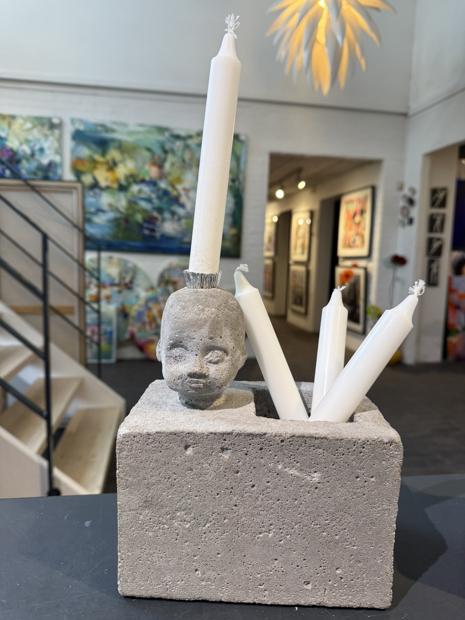 Lyse ideer, Skulptur Karen Sennefelder