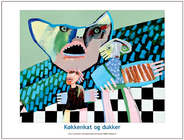 Leif Sylvester plakat 30x40cm 