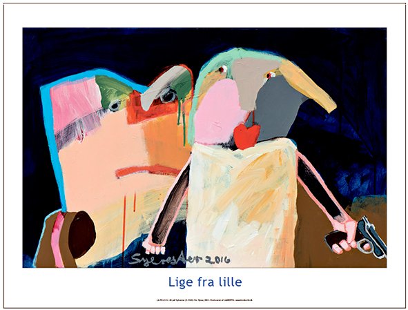 Leif Sylvester plakat 30x40cm 