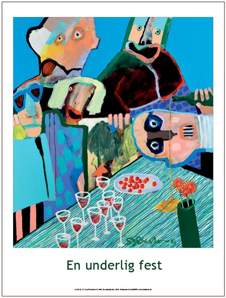 Leif Sylvester plakat 30x40cm 