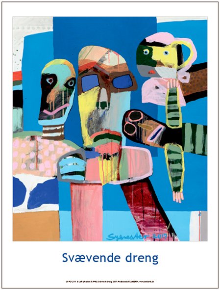 Leif Sylvester plakat 30x40cm 