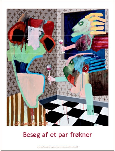 Leif Sylvester plakat 30x40cm 