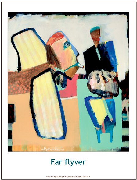 Leif Sylvester plakat 30x40cm 