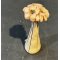 Keramik blomst, Stent�j af Christina Weldingh, h�jde 15cm