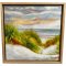 Den danske kyst, oliemaleri af Sarah H�i 30x30cm