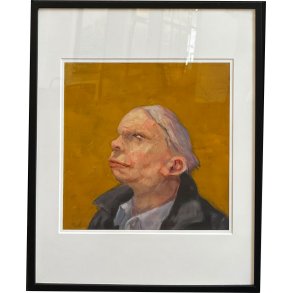 Fools - indrammet plakat af Michael Kvium 40x50cm