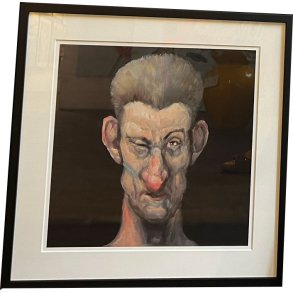 Fools - indrammet plakat af Michael Kvium 40x40cm