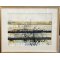 Abstrakt Collage af Rie Br�dsgaard, maleri 40x50cm