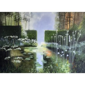 Ro, 130x180cm maleri af Naja Duarte